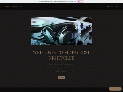 metaversenightclub.org snapshot
