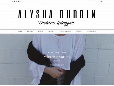 alyshadurbin.com snapshot