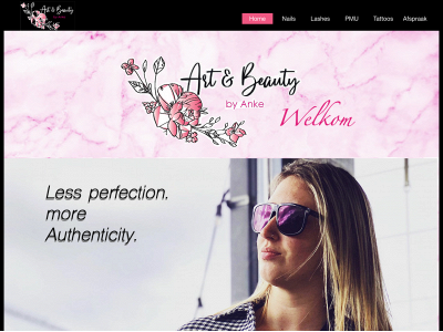 artandbeautybyanke.be snapshot