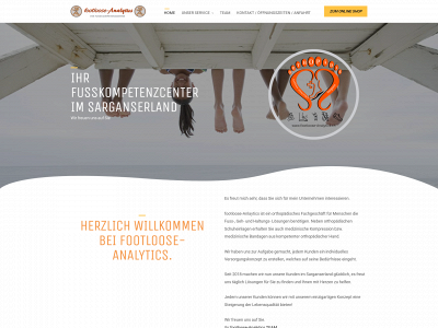 footloose-analytics.ch snapshot