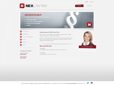 nexlawfirm.com snapshot