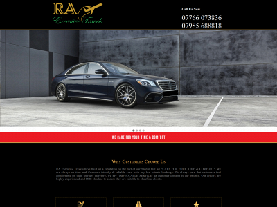 raexecutivetravels.com snapshot