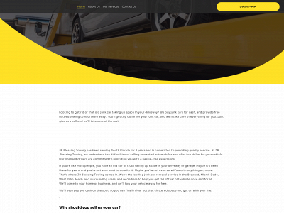 jbblessingtowing.com snapshot