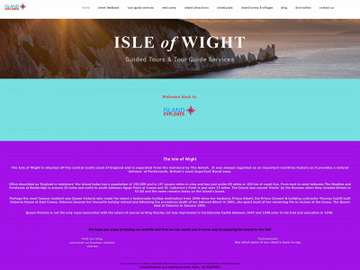www.islandexplorer.co.uk snapshot