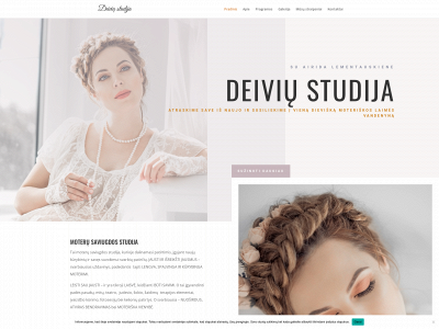 deiviustudija.lt snapshot
