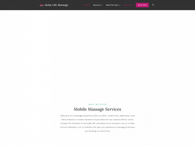 alohalifemassage.com snapshot