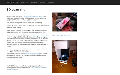 3d-scanning.se snapshot