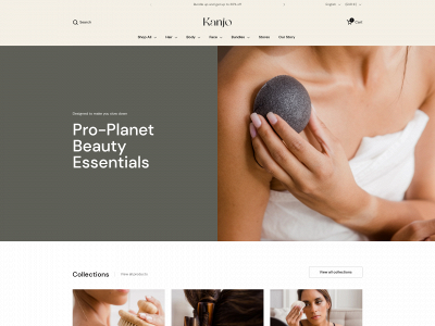 kanjo-essentials.com snapshot