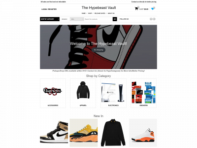 thehbvault.com snapshot