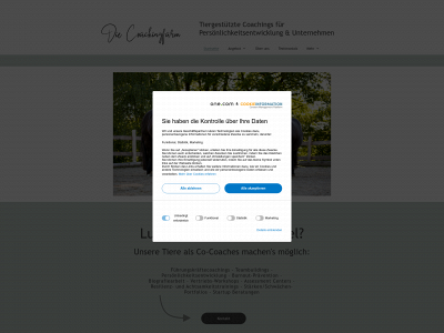 diecoachingfarm.at snapshot