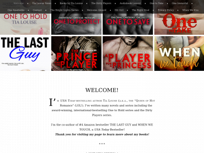authortialouise.com snapshot