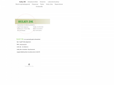 sulky.dk snapshot