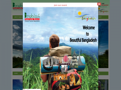 visitbangladesh.gov.bd snapshot