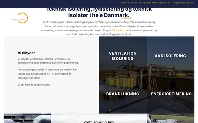proffisolering.dk snapshot