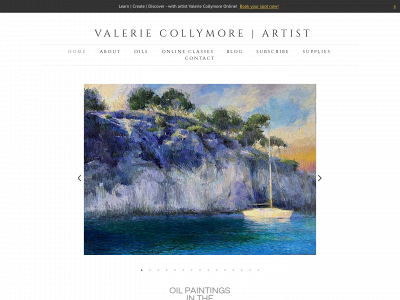 valeriecollymore.com snapshot