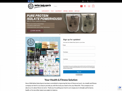 betterbodysports.com snapshot