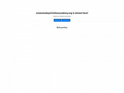 arisenewdaychristianacademy.org snapshot