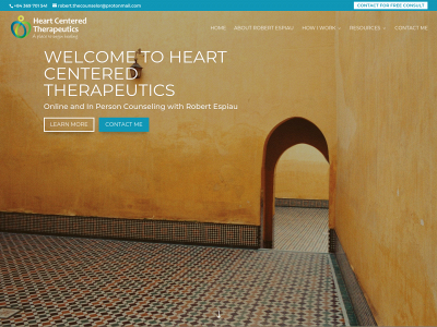 heartcenteredtherapeutics.com snapshot