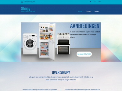 shopy.be snapshot