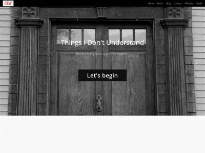 thingsidontunderstand.net snapshot