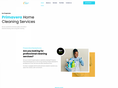 primaverahomecleaningservices.com snapshot