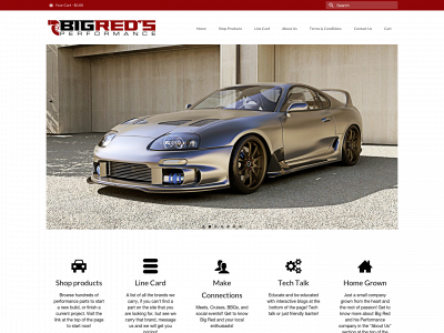bigredsperformance.com snapshot