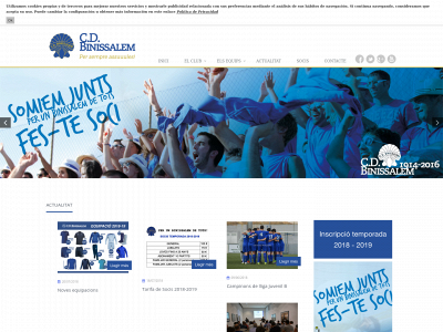 cdbinissalem.com snapshot