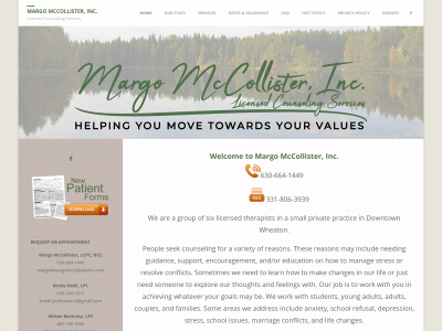 margomccollisterinc.com snapshot