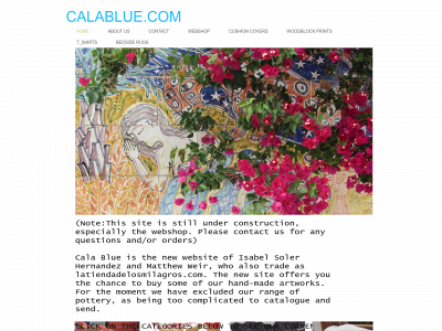 calablue.com snapshot