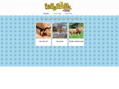 kittyballz.com snapshot