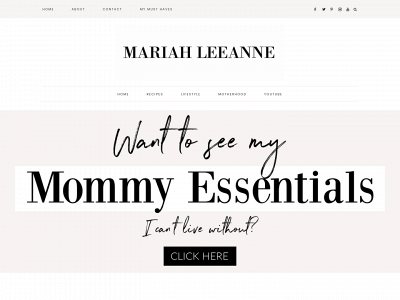 mariahleeanneblog.com snapshot