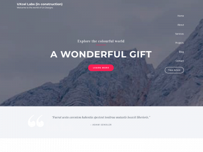 uxcellabs.com snapshot