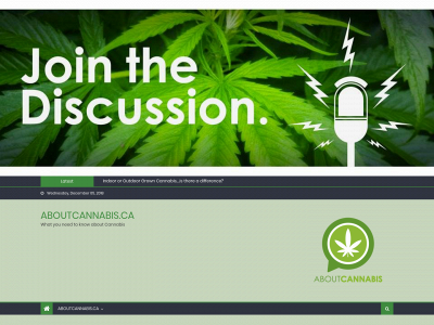 aboutcannabis.ca snapshot