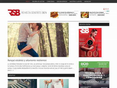 revistasentirtebien.com snapshot