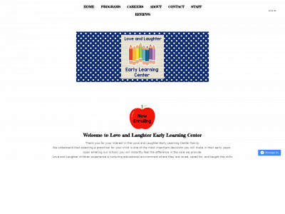 www.loveandlaughterearlylearningcenter.com snapshot