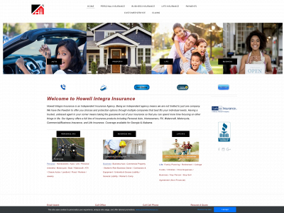 chowellinsurance.com snapshot