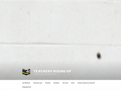 teachersrisingup.org snapshot