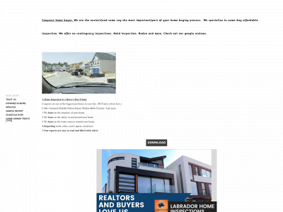labradorhomeinspection.com snapshot