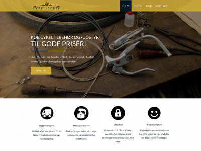 cykelgoder.dk snapshot