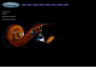 ecobassics.com snapshot
