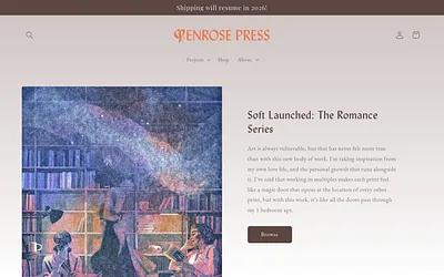 www.penrosepress.ca snapshot