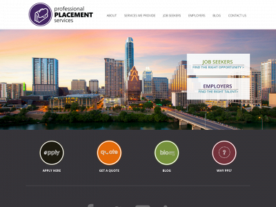 proplacementservices.com snapshot