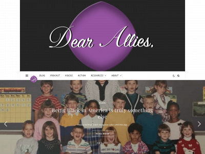 dearallies.org snapshot