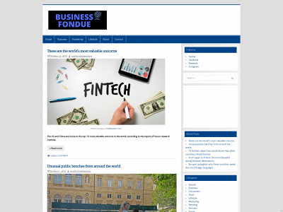 businessfondue.com snapshot