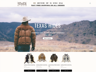 www.texashides.com snapshot