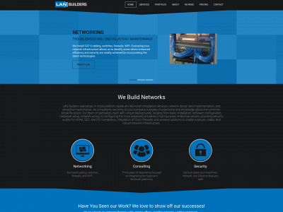 lanbuilders.com snapshot