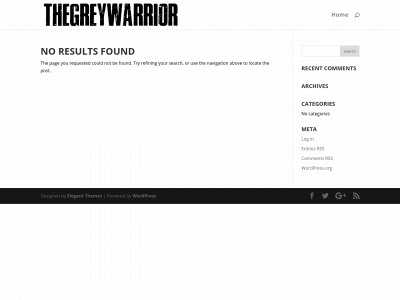 thegreywarrior.com snapshot