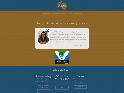 dolma-vegan.co.uk snapshot