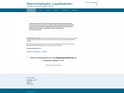 fysiohieronta.fi snapshot
