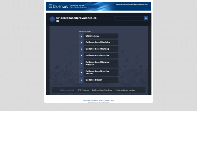 evidencebasedprevalence.com snapshot